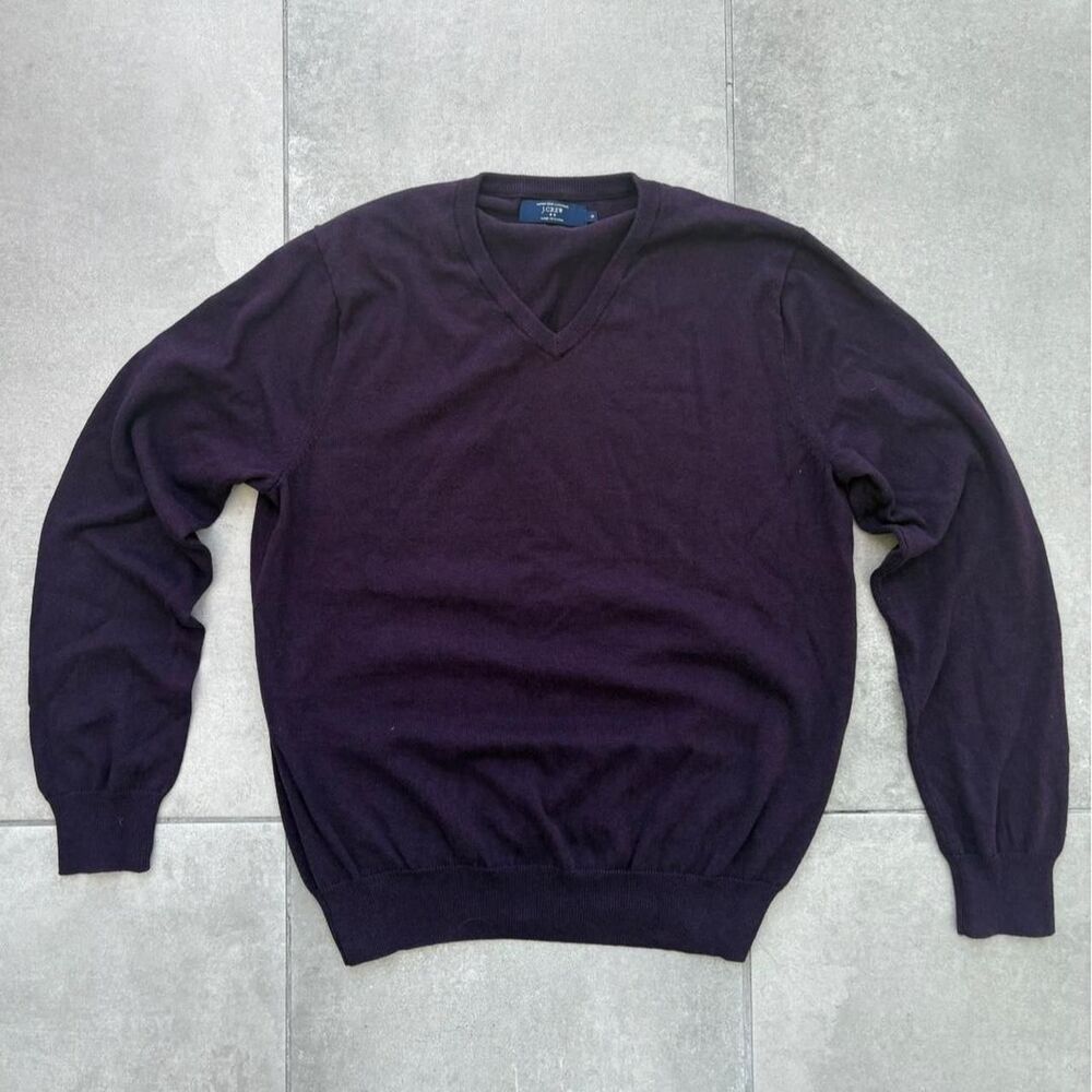 Vintage J-Crew Purple Cashmere Sweater